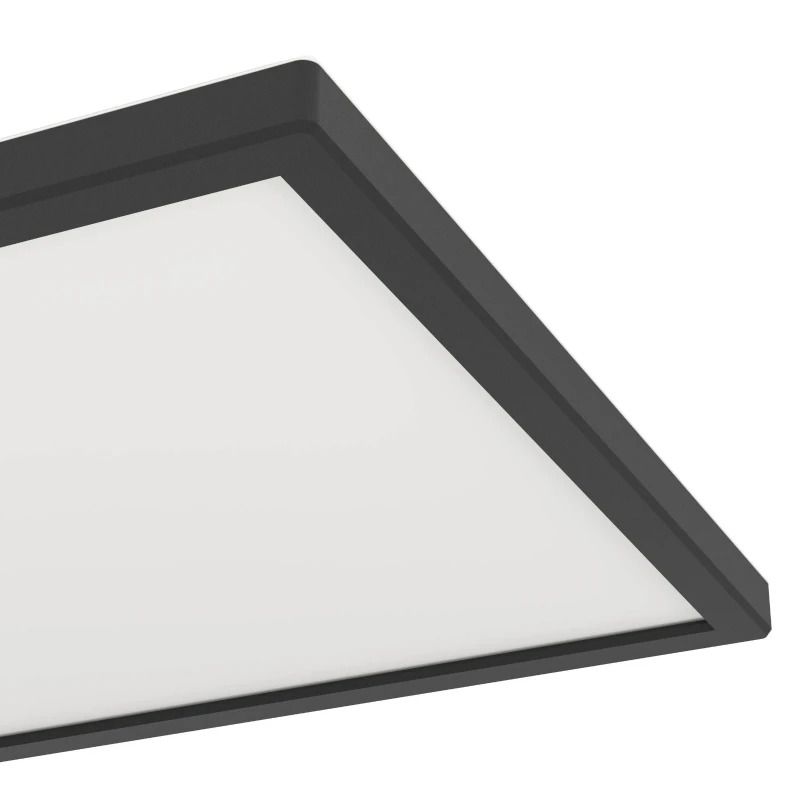 EGLO Plafondlamp Smart Rovito | 13.4W RGB 1780Lm | IP44 Dimbaar Zigbee | Zwart