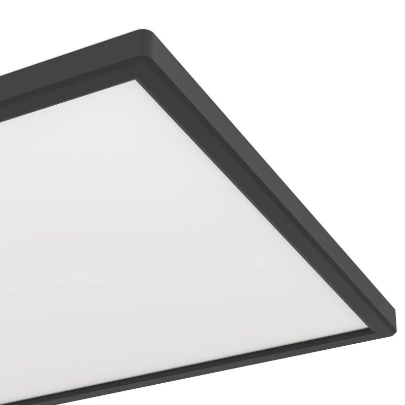 EGLO Plafondlamp Smart Rovito | 17.2W RGB 2580Lm | IP44 Dimbaar Zigbee | Zwart