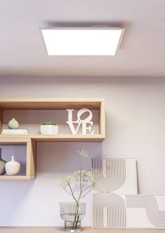 EGLO LED Paneel Smart Moradillo | 33W RGB 4400Lm | IP20 Dimbaar Zigbee | Wit