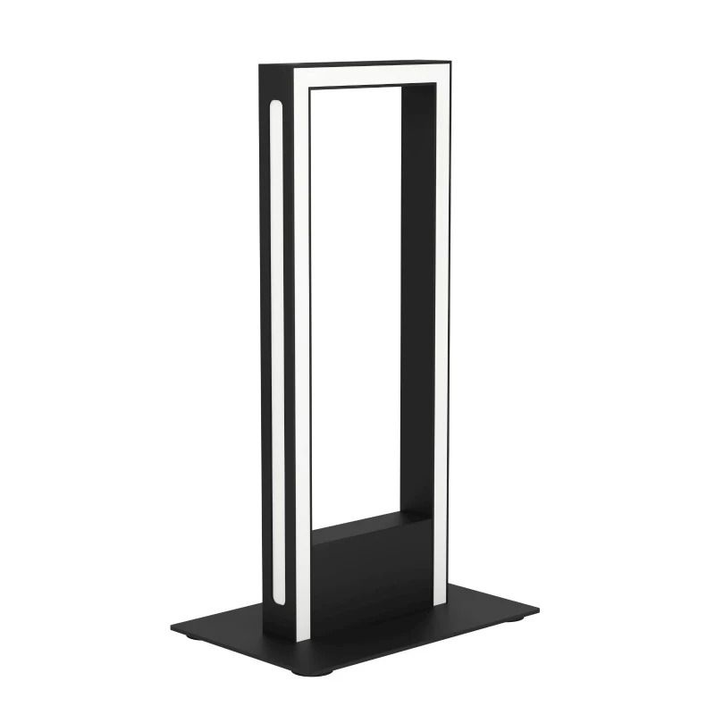 EGLO LED Vloerlamp Smart Salvilanas | 16W 2700K/6500K 1800Lm | Dimbaar Zigbee | Zwart