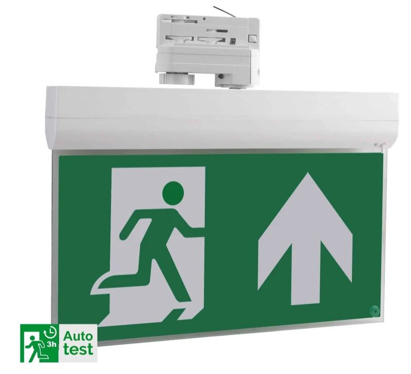 Megaman LED Noodverlichtingsarmatuur | 4.3W 6500K 60lm | IP54 Wandopbouw/plafondopbouw | MM11728