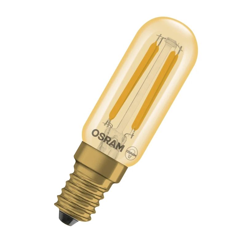 Osram E14 LED Kaarslamp | 4.8W Goud 2200K 220V/240V 822 470Lm | 320° Dimbaar