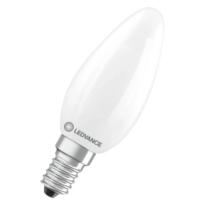 Ledvance E14 LED Kaarslamp | 1.8W 2700K 220V/240V 827 250Lm | 300° Ø35mm