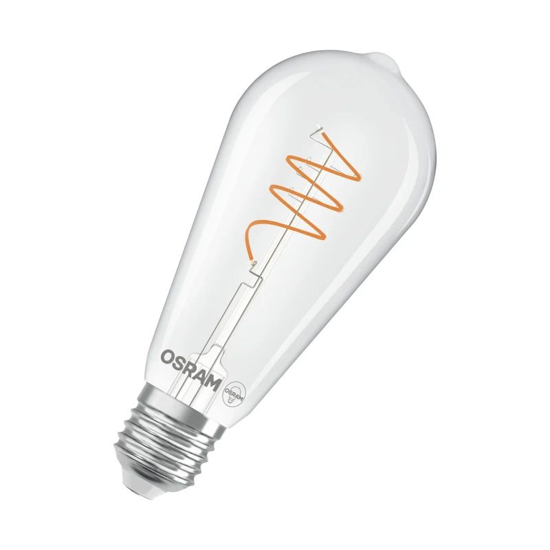 Osram E27 LED Edison Lamp | 3.4W 2700K 220V/240V 827 470Lm | 300°