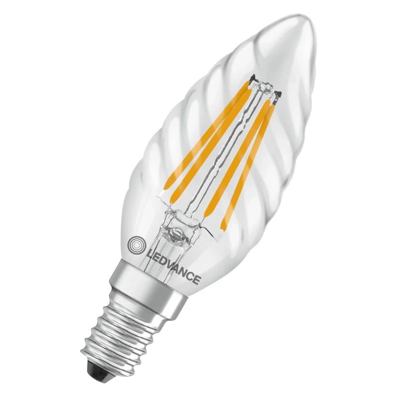 Ledvance E14 LED Kaarslamp | 3.4W 2700K 220V/240V 827 470Lm | 300°