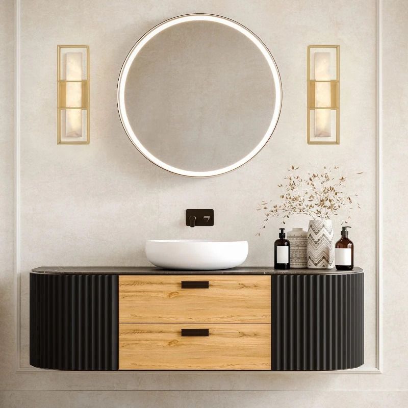 Eurofase LED Wand Buitenlamp Blakley | 13W 3000K 930 | Brushed Gold
