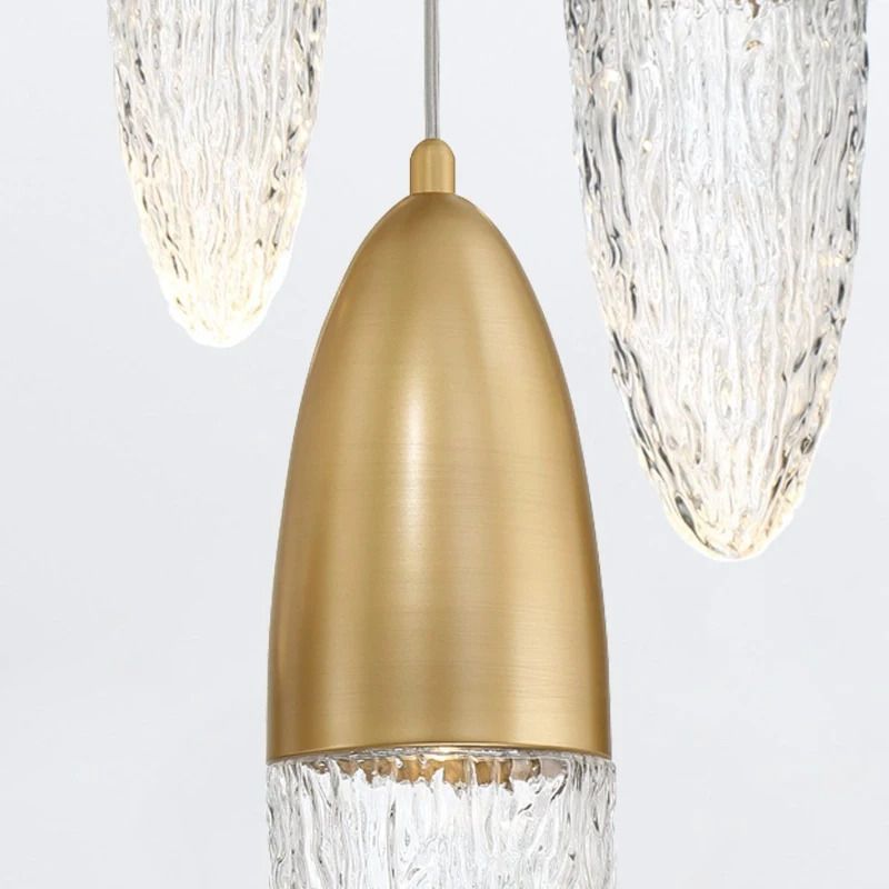Eurofase LED Hanglamp Ecrou | 8W 3000K 930 | Brushed Gold