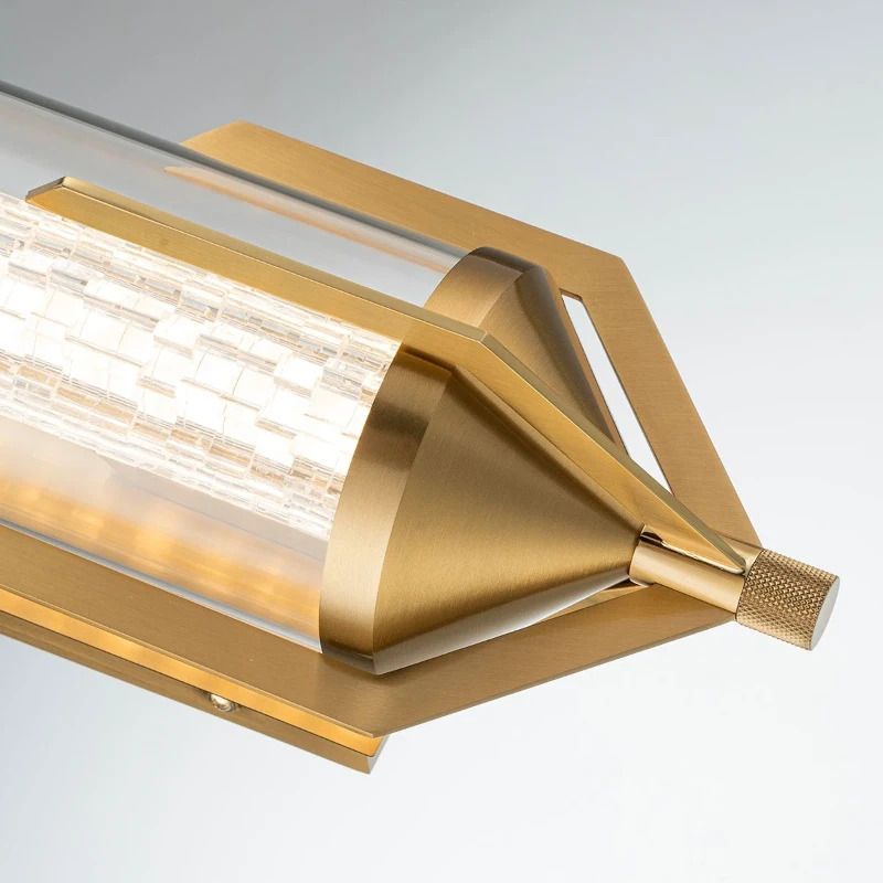 Eurofase LED Wandlamp Espada | 23W 3000K 930 | Brushed Gold