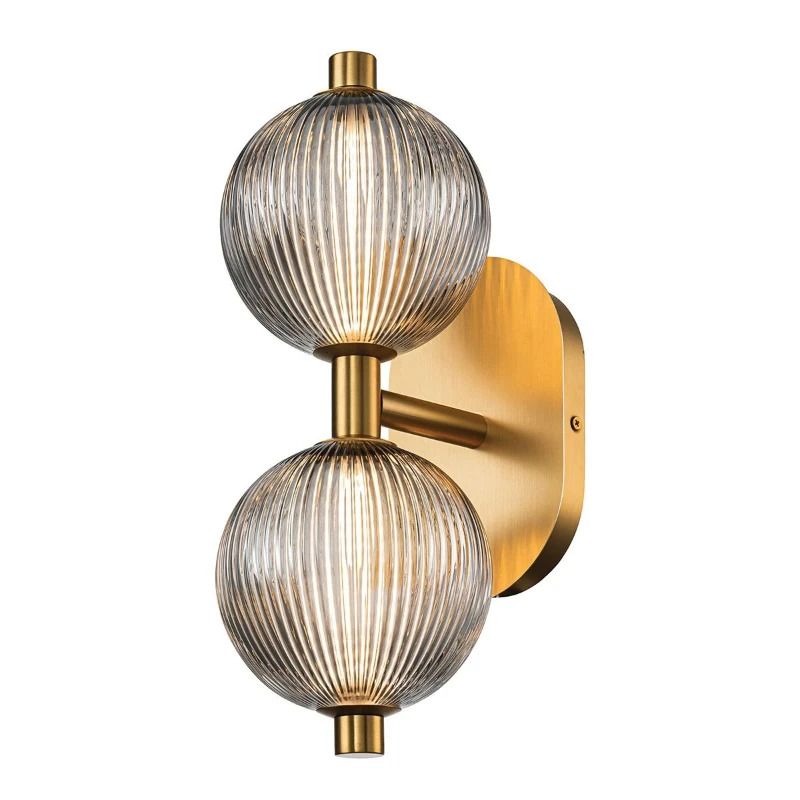 Eurofase LED Wandlamp Palmas | 18W 3000K 930 | Brushed Gold