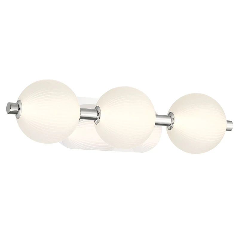 Eurofase LED Wandlamp Palmas | 27W 3000K 930 | Polished Nickel