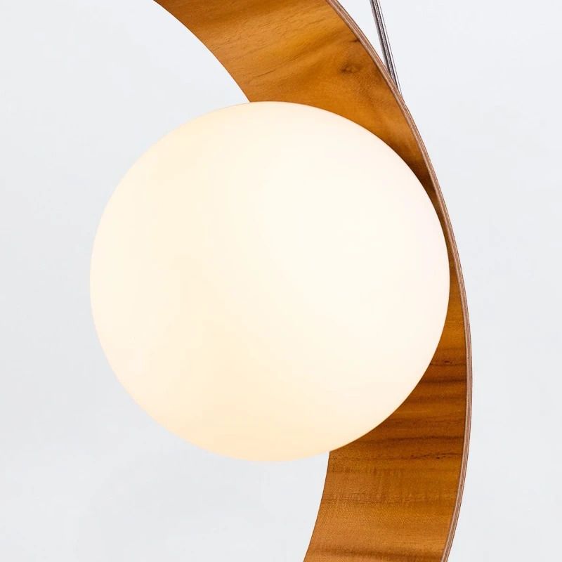 Accord Houten LED Hanglamp Sfera | 1X E27 Max 40W | Teak