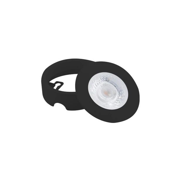 Interlight Cabiled Downlight opbouwring | opbouwring zwart