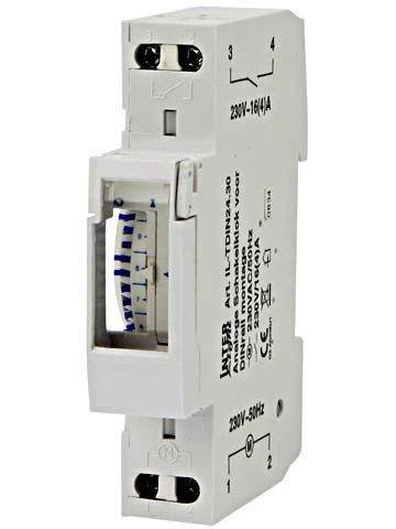 Interlight Schakelklok | 16A230VAC 5A met afstandsbediening