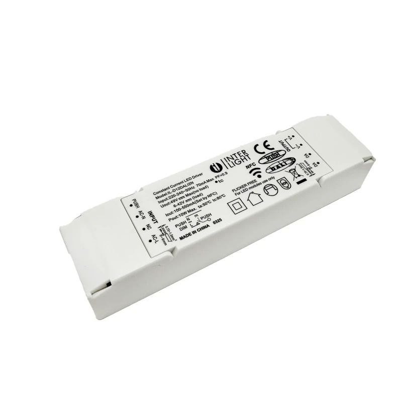 Interlight LED Driver | 100mA/550mA 0W/10W 6V/42V | Dimbaar IP20