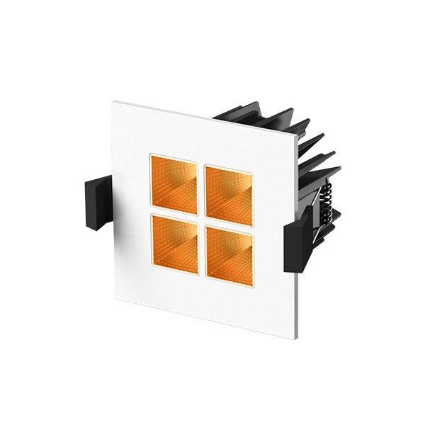 Interlight LED Downlighter Ø68/75mm | 7W 2250K 520Lm | 822 IP20 | Four Square