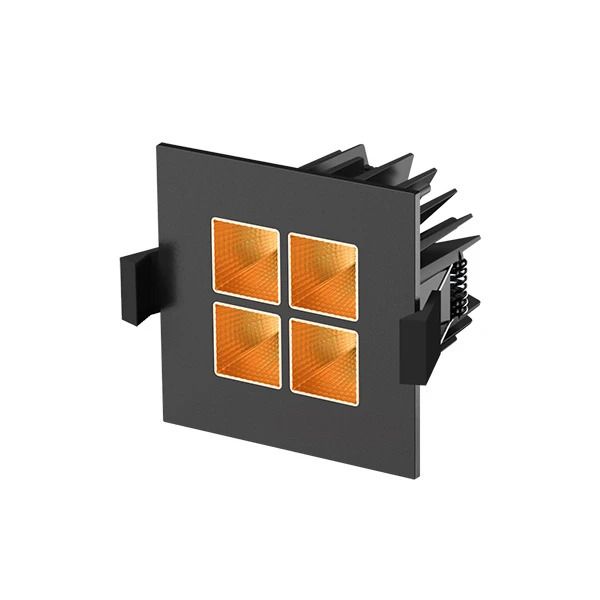 Interlight LED Downlighter Ø68/75mm | 7W 2250K 520Lm | 822 IP20 | Four Square