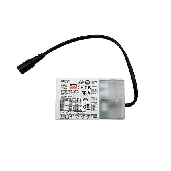 Interlight LED Driver | 180mA 4W/9W 42V | Dimbaar IP20