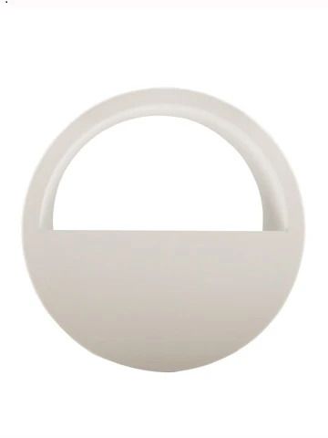 Interlight Frames MR16 GU10 | MR16 hotel frame 90mm wall wash reflector wit RAL9016 IP20