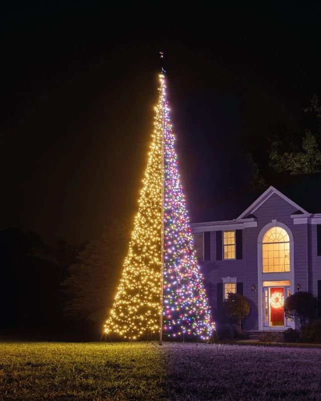 Fairybell Luminous Switch | 600cm 2000 LEDs | Meerkleurig | LED niet uitwisselbaar | Exclusief Mast