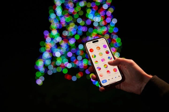 Fairybell Buitenkerstboom | 400cm 864 LEDs RGBW | LED niet uitwisselbaar | Inclusief Mast