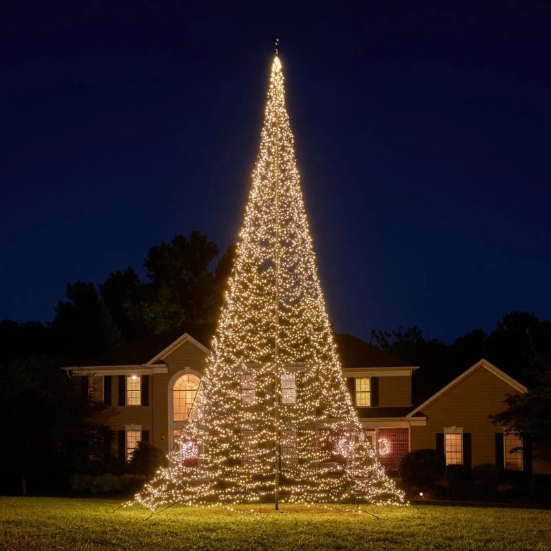 Fairybell Luminous Switch | 1000cm 8000 LEDs | Meerkleurig | LED niet uitwisselbaar | Exclusief Mast
