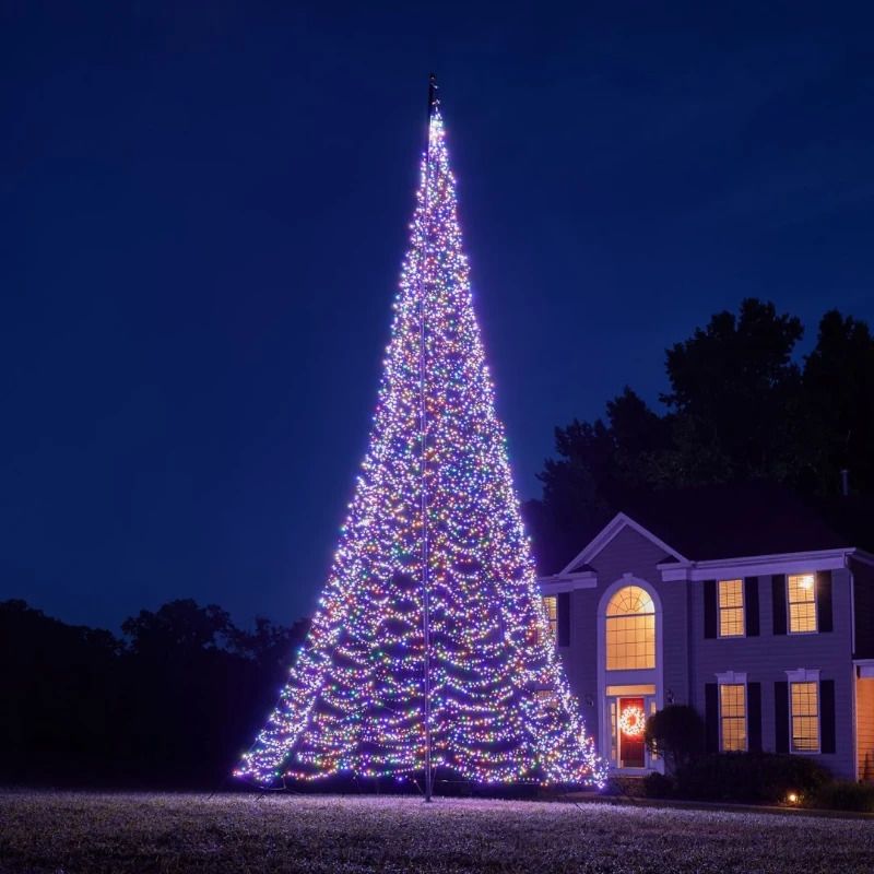 Fairybell Luminous Switch | 1000cm 8000 LEDs | Meerkleurig | LED niet uitwisselbaar | Exclusief Mast