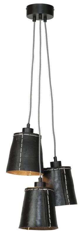 Good&Mojo LED Hanglamp Amazon | 3X E27 Max 40W | Black
