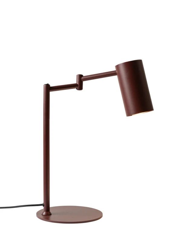 it's about RoMi LED Tafellamp Bilbao | 1X GU10 Max 10W | Burgundy