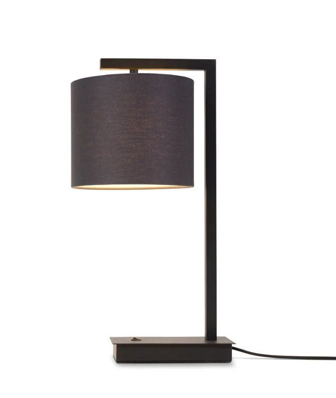 it's about RoMi LED Tafellamp Boston | 1X E14 Max 40W | Black