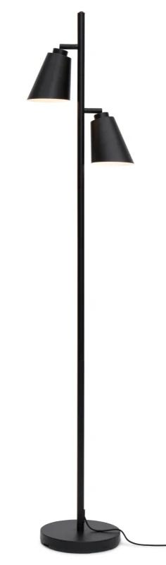 it's about RoMi LED Staande Lamp Bremen | 2X E27 Max 40W | Black