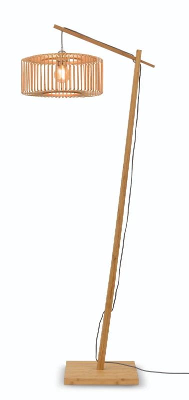 Good&Mojo Bamboe LED Staande Lamp Bromo | 1X E27 Max 60W | Naturel