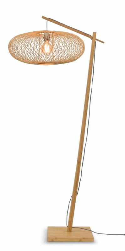 Good&Mojo Bamboe LED Staande Lamp Cango | 1X E27 Max 60W | Naturel