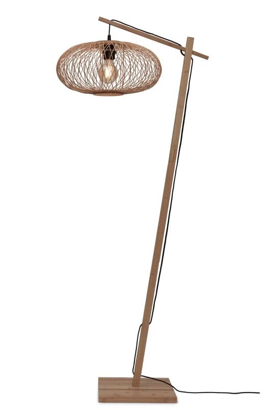 Good&Mojo Bamboe LED Staande Lamp Cango | 1X E27 Max 60W | Natural
