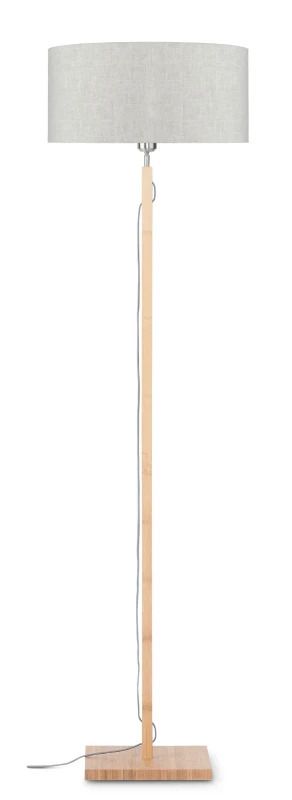 Good&Mojo Bamboe LED Staande Lamp Fuji | 1X E27 Max 60W | Light Linen