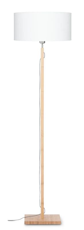 Good&Mojo Bamboe LED Staande Lamp Fuji | 1X E27 Max 60W | White