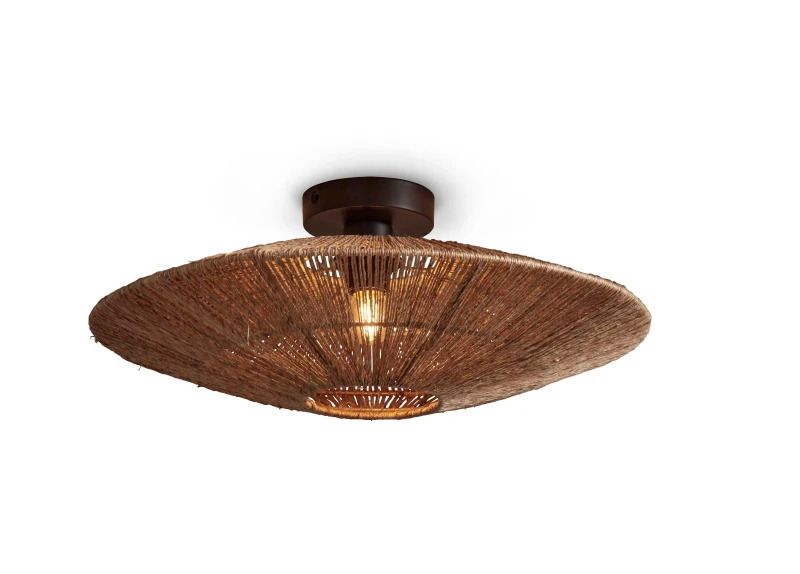 Good&Mojo LED Plafondlamp Iguazu | 1X E27 Max 60W | Natural