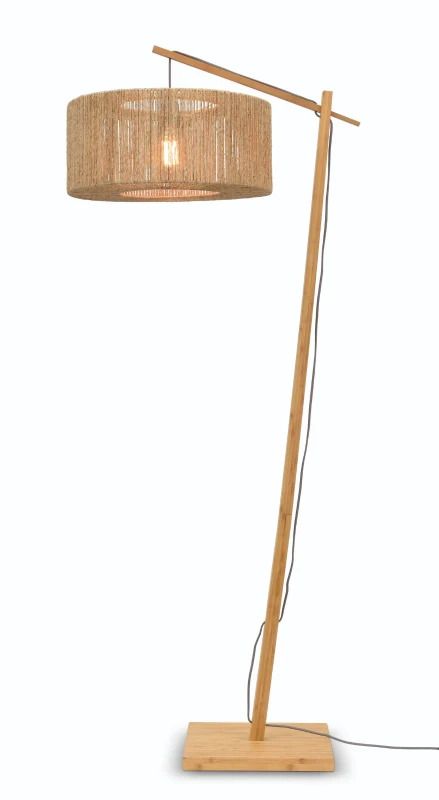 Good&Mojo Bamboe LED Staande Lamp Iguazu | 1X E27 Max 60W | Naturel