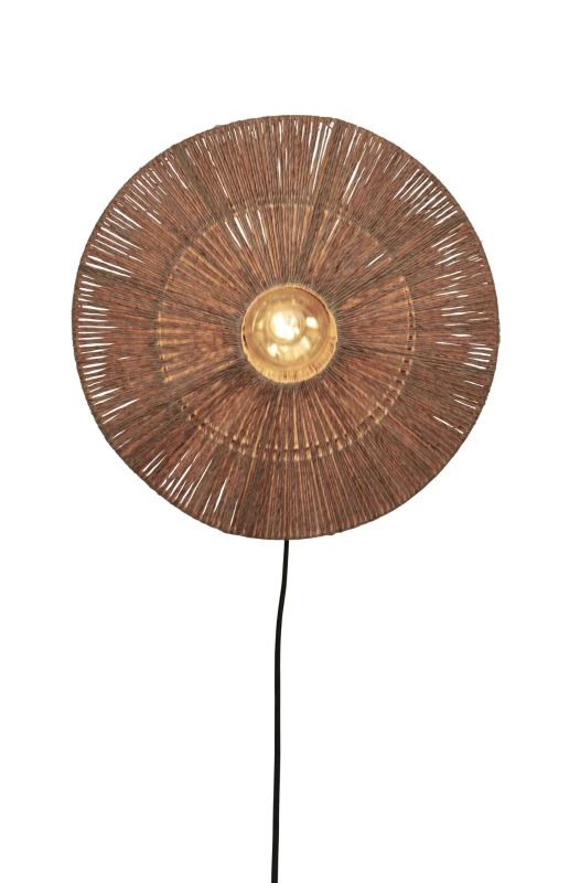 Good&Mojo LED Wandlamp Iguazu | 1X E27 Max 60W | Natural