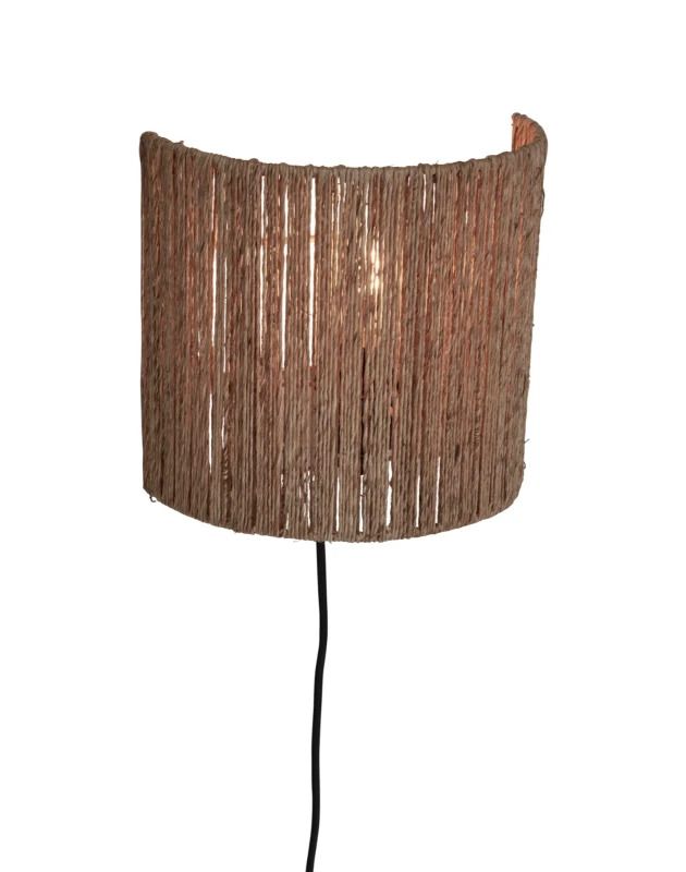 Good&Mojo LED Wandlamp Iguazu | 1X E27 Max 60W | Natural