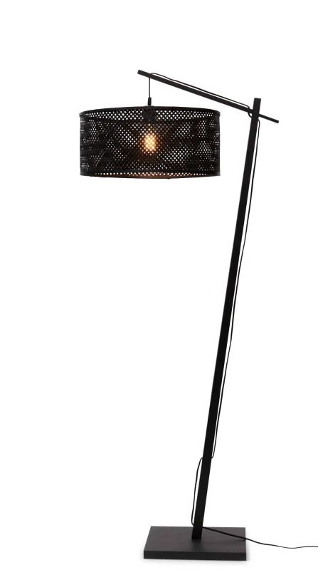 Good&Mojo Bamboe LED Staande Lamp Java | 1X E27 Max 60W | Black
