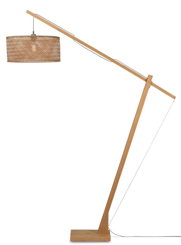 Good&Mojo Bamboe LED Staande Lamp Java | 1X E27 Max 60W | Natural