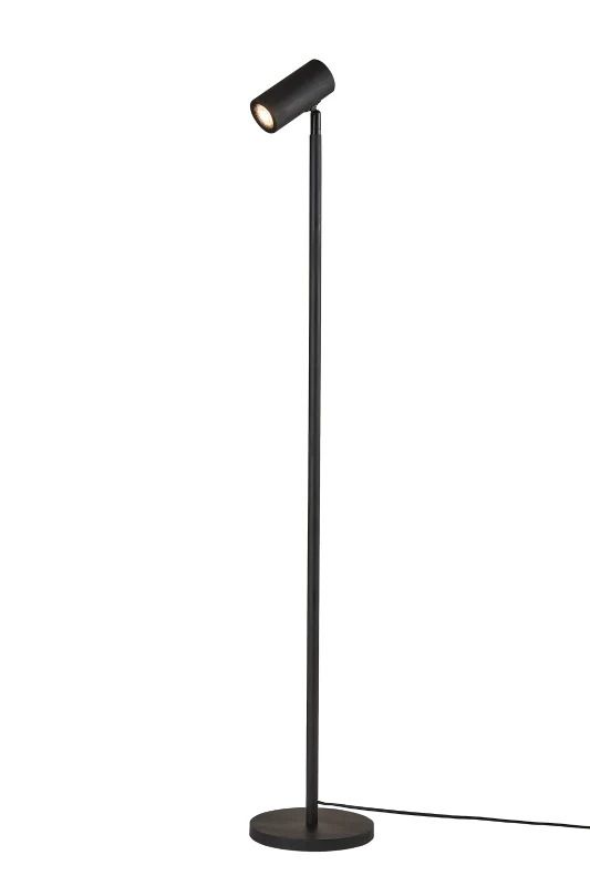 Good&Mojo Bamboe LED Staande Lamp Java | 1X GU10 Max 3W | Midnight Black