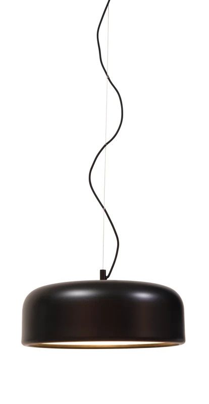 it's about RoMi LED Hanglamp Marseille | 1X E27 Max 40W | Black