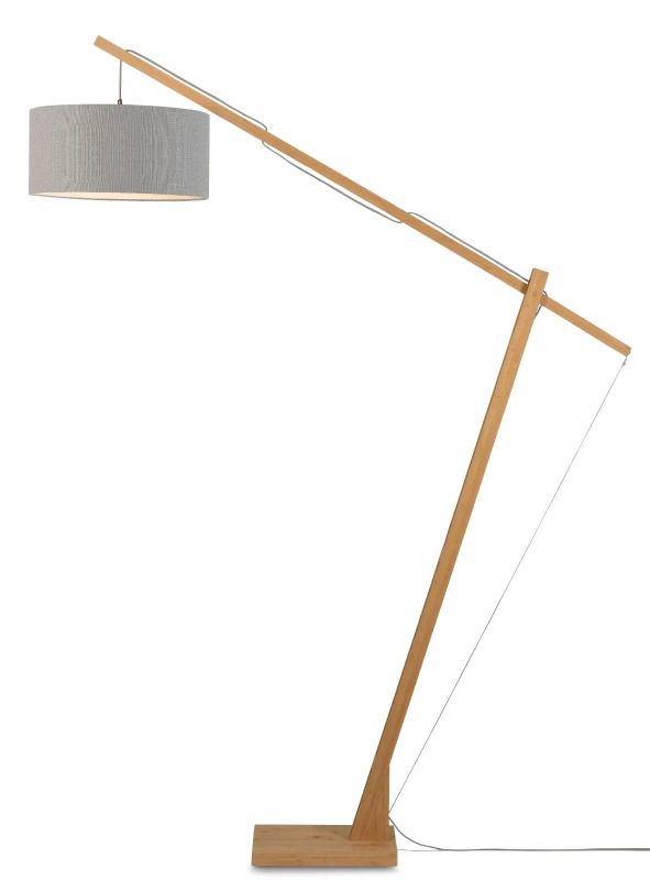Good&Mojo Bamboe LED Staande Lamp Montblanc | 1X E27 Max 60W | Green Forest