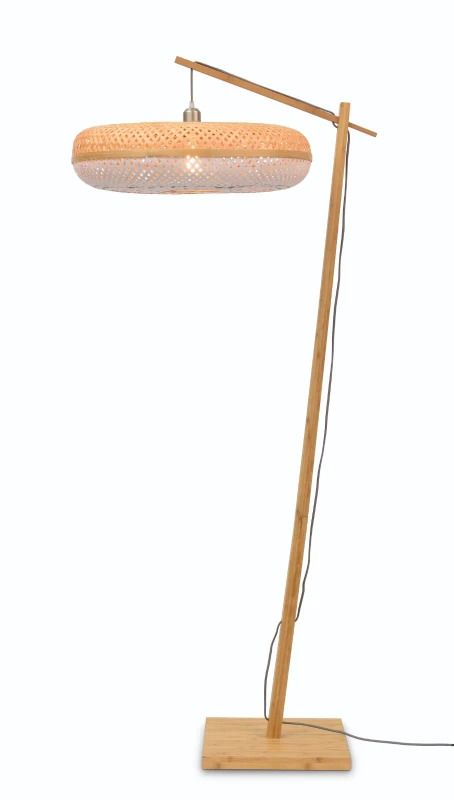 Good&Mojo Bamboe LED Staande Lamp Palawan | 1X E27 Max 60W | Natural/White