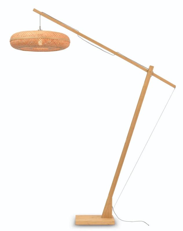 Good&Mojo Bamboe LED Staande Lamp Palawan | 1X E27 Max 60W | Naturel