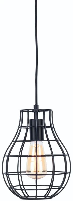 it's about RoMi LED Hanglamp Pittsburgh | 1X E27 Max 60W | Black