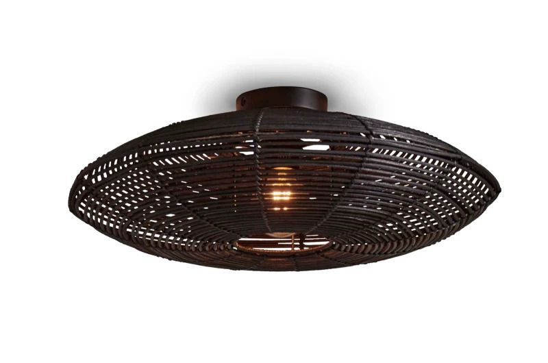 Good&Mojo LED Plafondlamp Tanami | 1X E27 Max 60W | Black