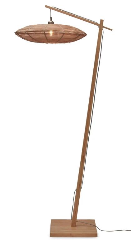 Good&Mojo Bamboe LED Staande Lamp Tanami | 1X E27 Max 60W | Natural