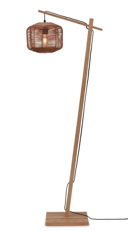 Good&Mojo Bamboe LED Staande Lamp Tanami | 1X E27 Max 60W | Natural